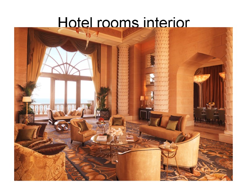 Hotel rooms interior